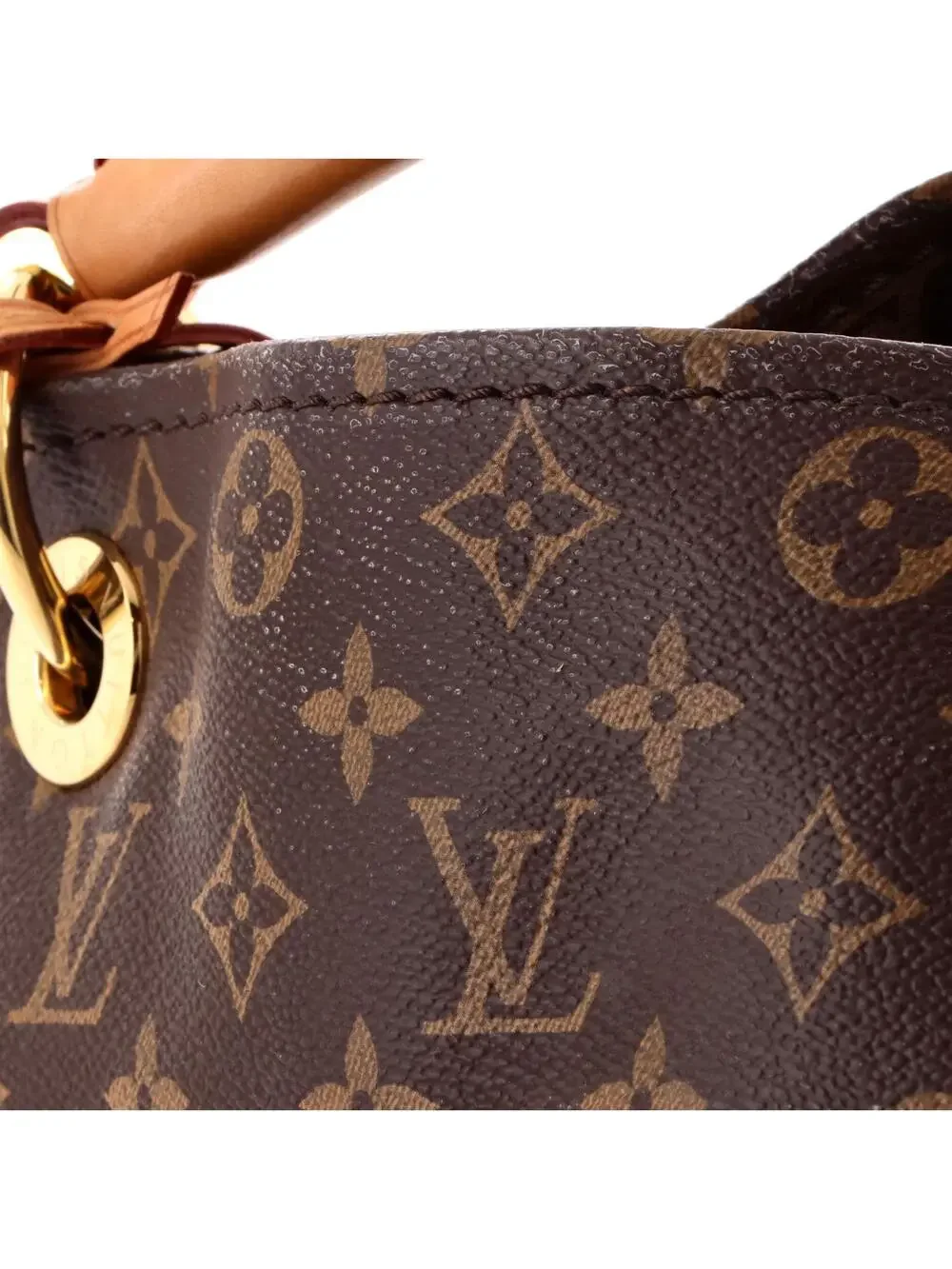 Louis Vuitton Artsy Handbag Canvas Mm #237177L24B